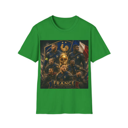 France World Cup 2026 T-Shirt — "Imbattable" (Mbappé, Dembélé, Saliba, Cherki)