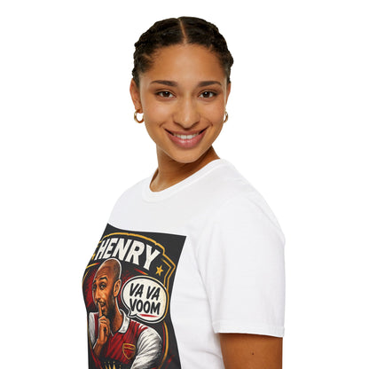 Arsenal 'Va Va Boom' Henry Football Legend T-Shirt