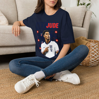Hey Jude - Jude Bellingham England T-Shirt — Retro Football Graphic Tee