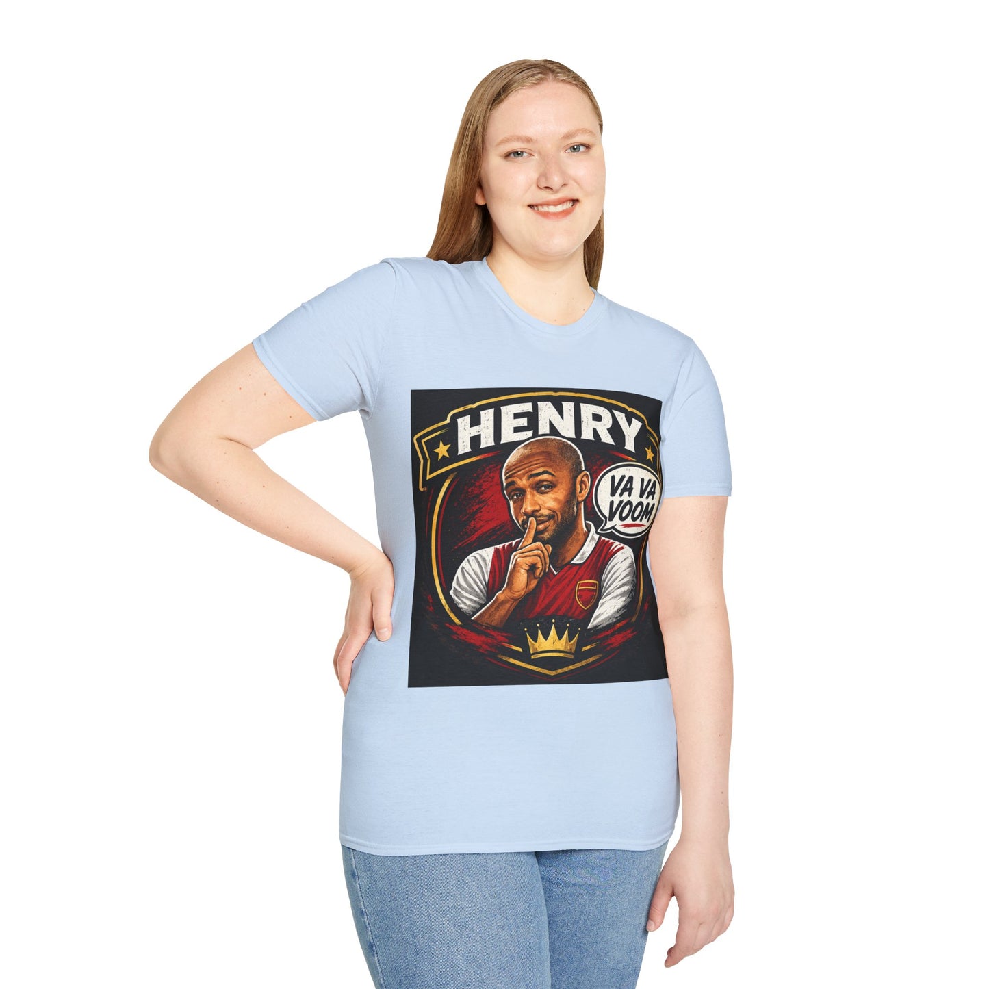 Arsenal 'Va Va Boom' Henry Football Legend T-Shirt