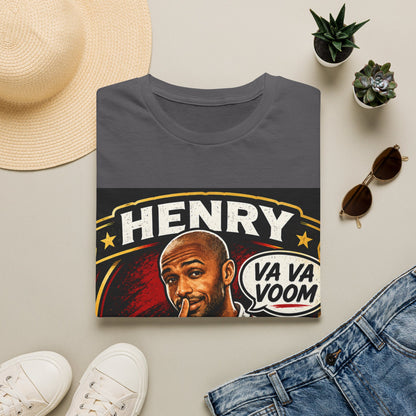 Arsenal 'Va Va Boom' Henry Football Legend T-Shirt