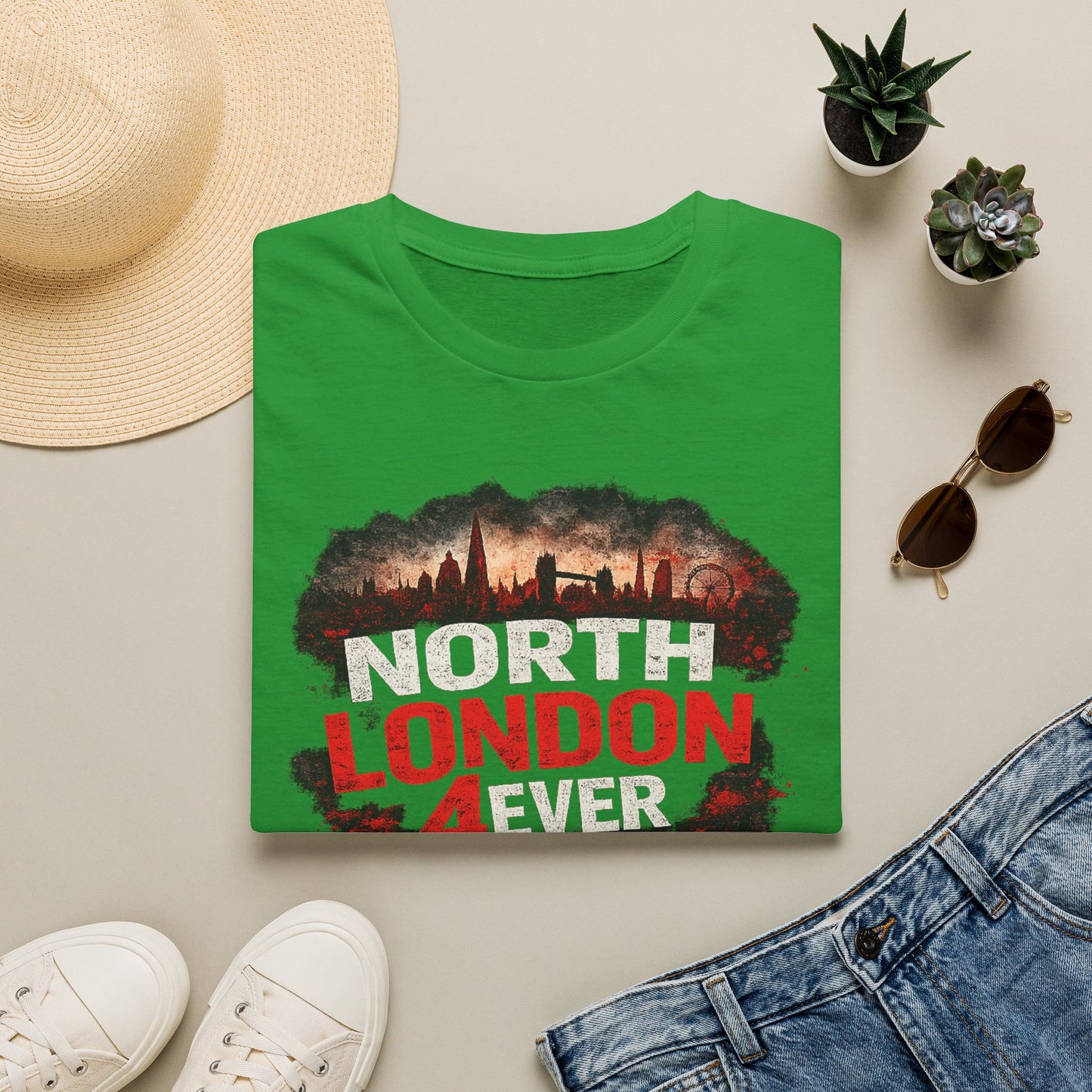 Arsenal 'North London 4ever' Champions T-Shirt
