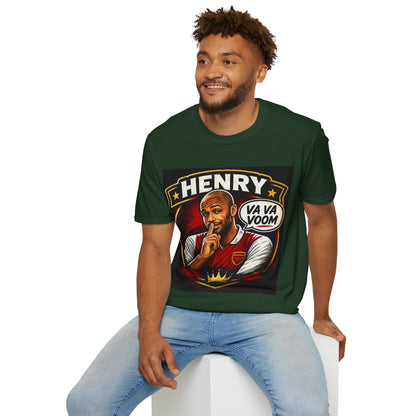 Arsenal 'Va Va Boom' Henry Football Legend T-Shirt