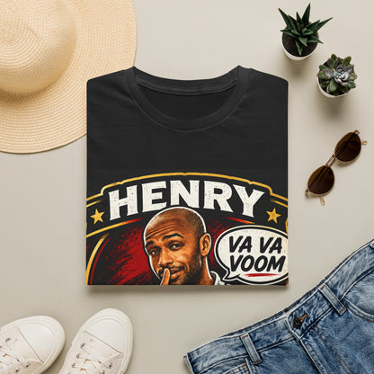 Arsenal 'Va Va Boom' Henry Football Legend T-Shirt