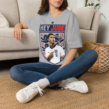Hey Jude - Jude Bellingham England T-Shirt — Retro Football Graphic Tee