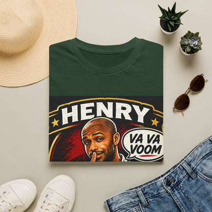 Arsenal 'Va Va Boom' Henry Football Legend T-Shirt