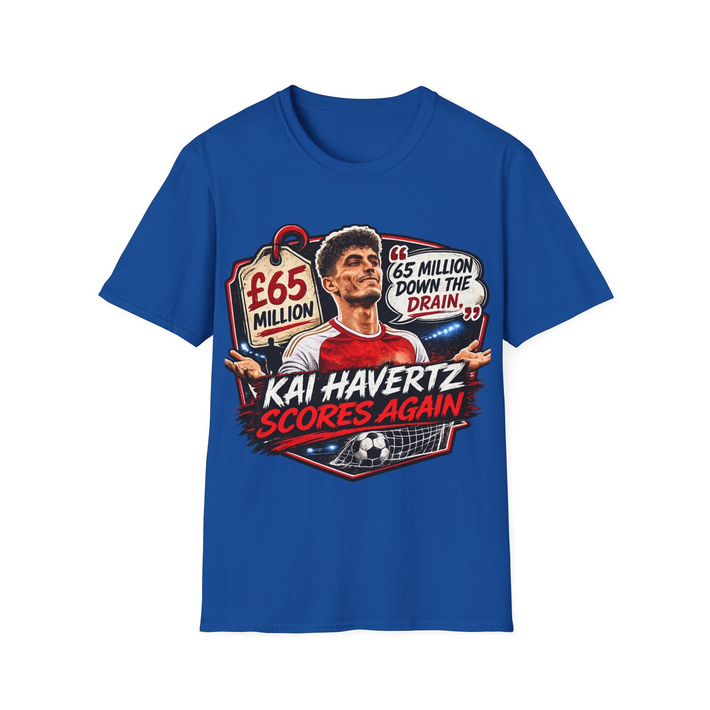 Kai Havertz '65 Million Down the Drain' T-Shirt — Arsenal Football Tee