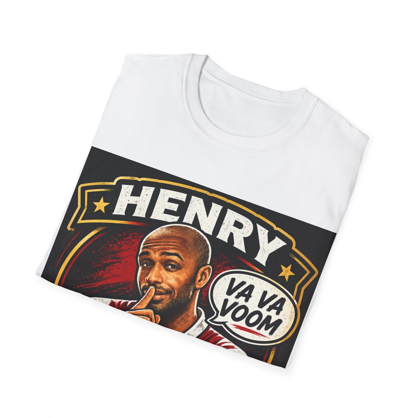 Arsenal 'Va Va Boom' Henry Football Legend T-Shirt