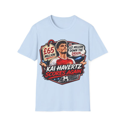 Kai Havertz '65 Million Down the Drain' T-Shirt — Arsenal Football Tee