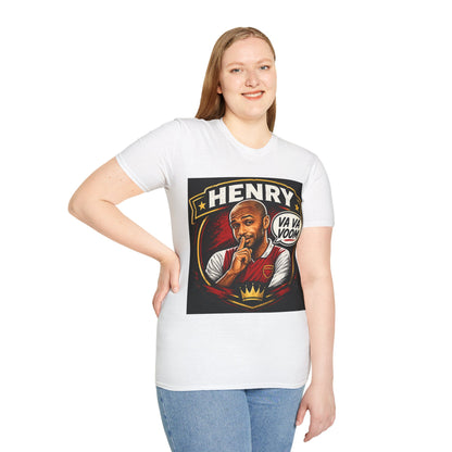 Arsenal 'Va Va Boom' Henry Football Legend T-Shirt