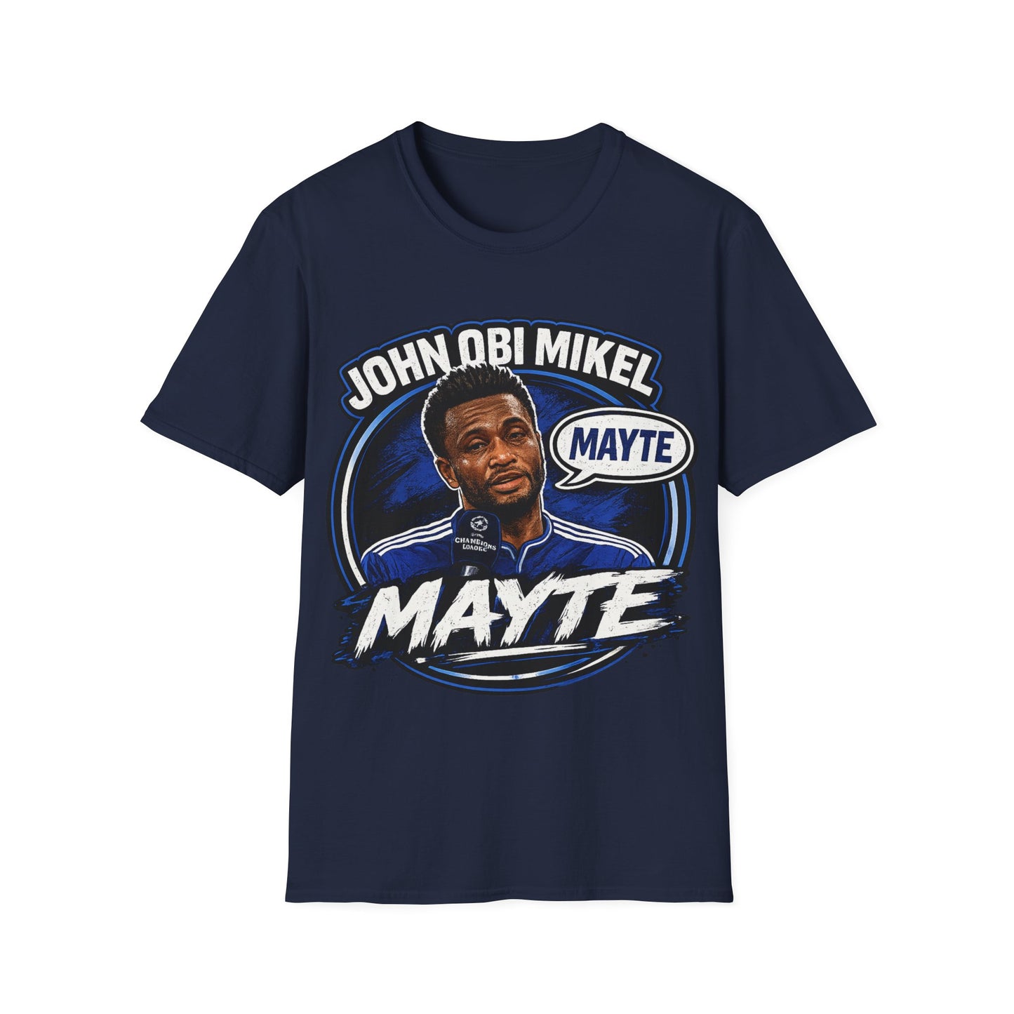 John Obi Mikel Premier League Legend T-Shirt — Funny Podcast Quote