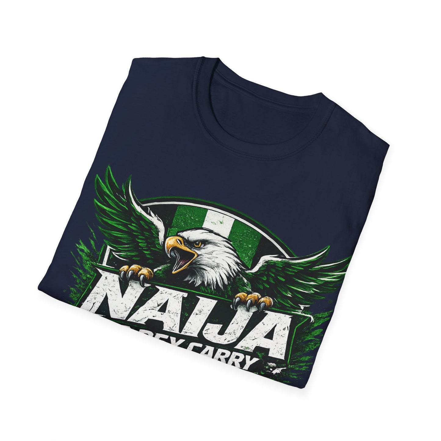 Naija No Dey Carry Last T-Shirt — Nigerian Super Eagles Football Fan Tee