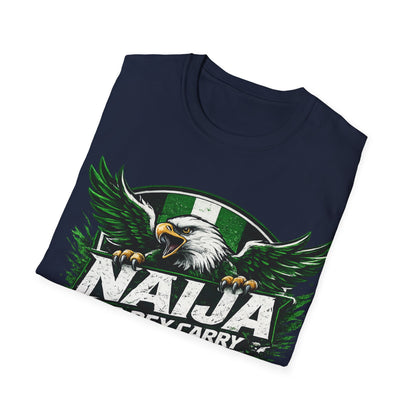 Naija No Dey Carry Last T-Shirt — Nigerian Super Eagles Football Fan Tee