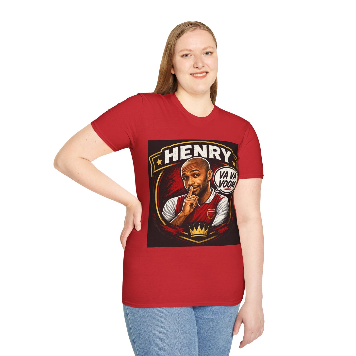 Arsenal 'Va Va Boom' Henry Football Legend T-Shirt