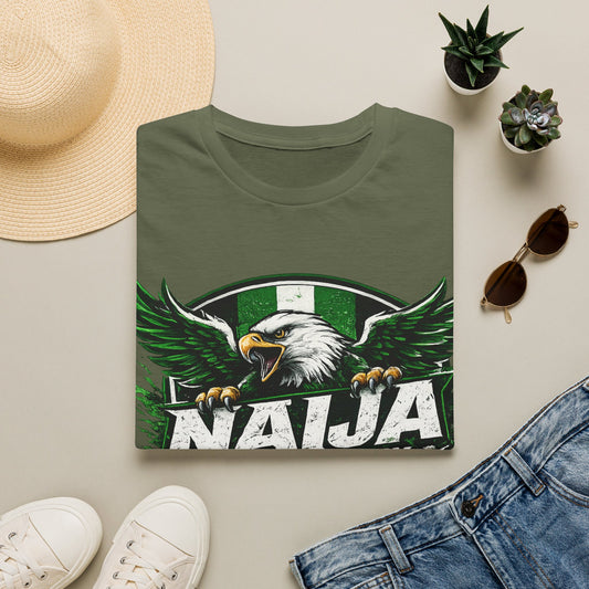 Naija No Dey Carry Last T-Shirt — Nigerian Super Eagles Football Fan Tee