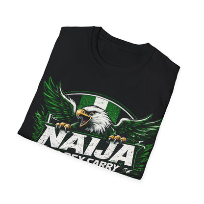 Naija No Dey Carry Last T-Shirt — Nigerian Super Eagles Football Fan Tee