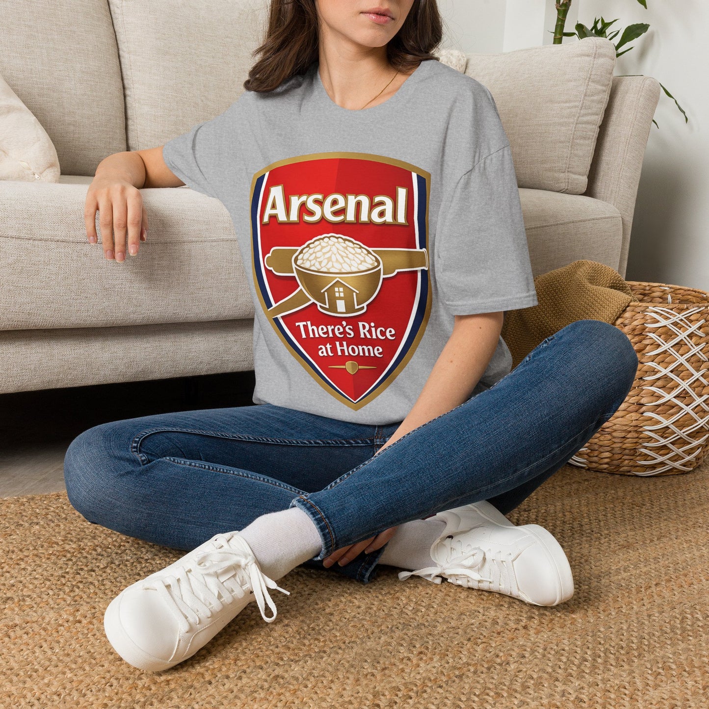 Arsenal "There's Rice at Home" T-Shirt