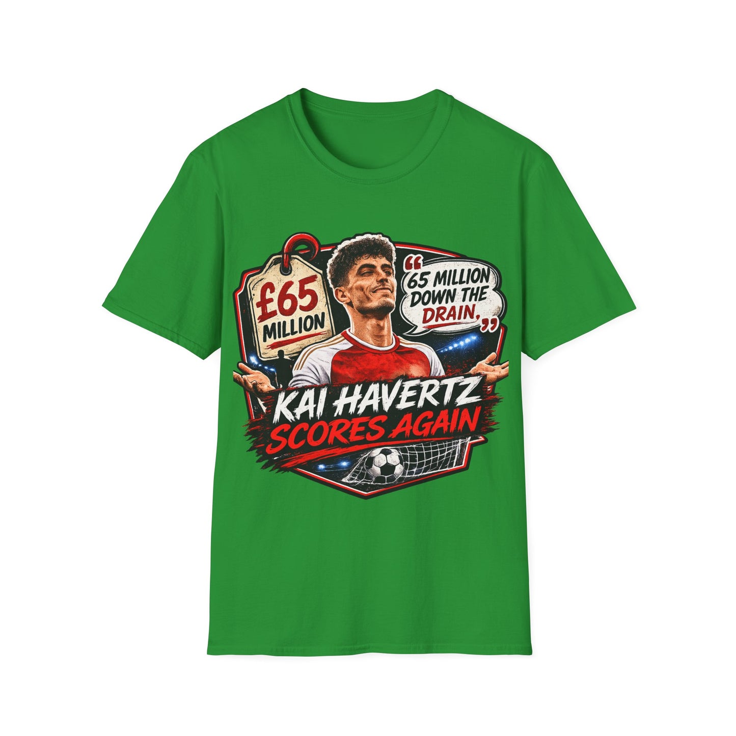 Kai Havertz '65 Million Down the Drain' T-Shirt — Arsenal Football Tee