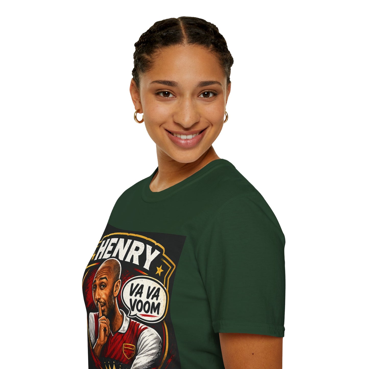 Arsenal 'Va Va Boom' Henry Football Legend T-Shirt