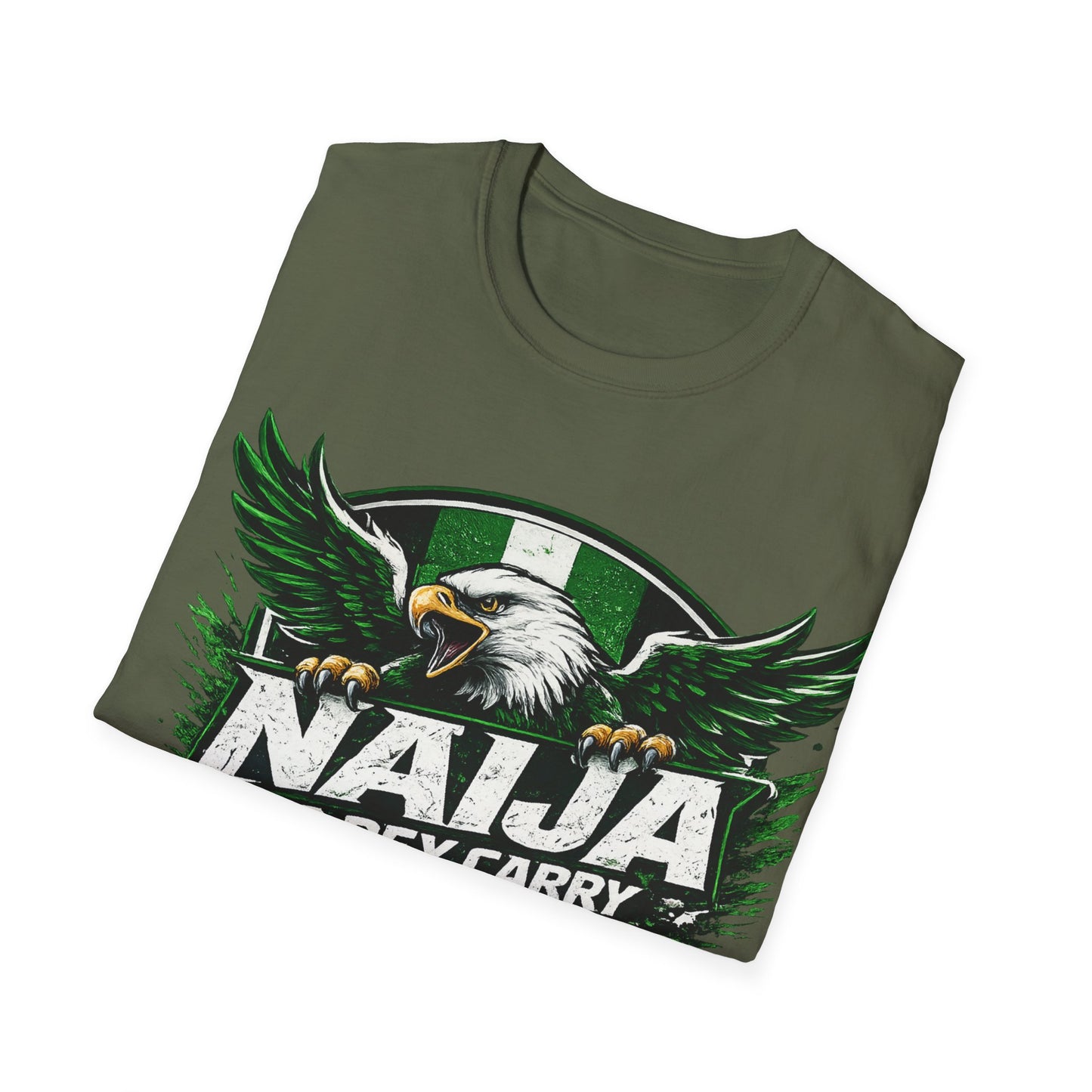 Naija No Dey Carry Last T-Shirt — Nigerian Super Eagles Football Fan Tee