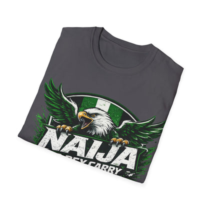 Naija No Dey Carry Last T-Shirt — Nigerian Super Eagles Football Fan Tee