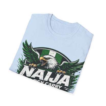 Naija No Dey Carry Last T-Shirt — Nigerian Super Eagles Football Fan Tee
