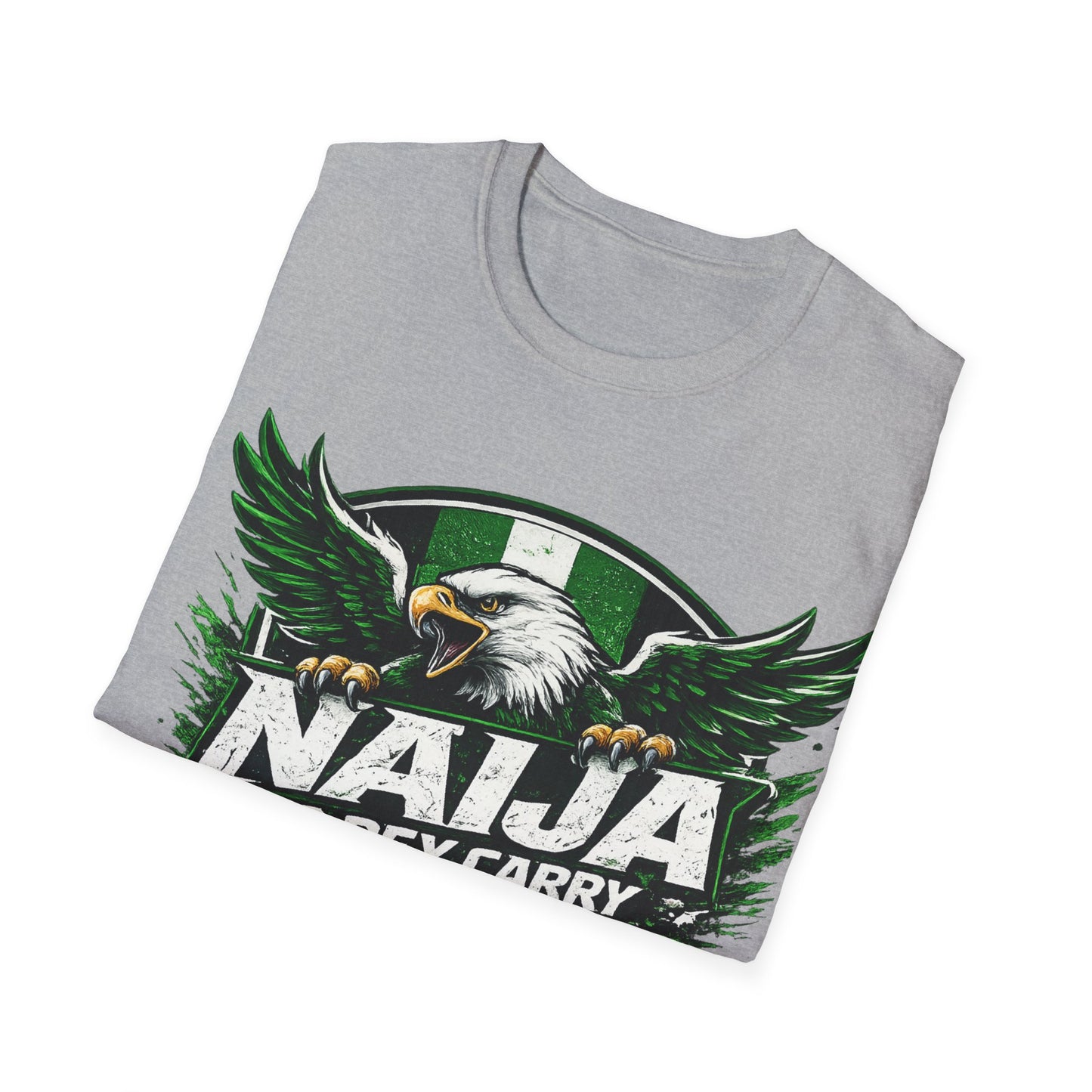 Naija No Dey Carry Last T-Shirt — Nigerian Super Eagles Football Fan Tee