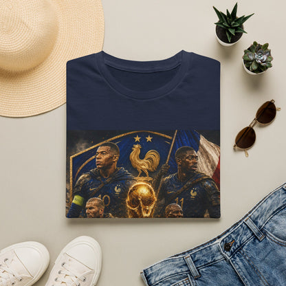 France World Cup 2026 T-Shirt — "Imbattable" (Mbappé, Dembélé, Saliba, Cherki)