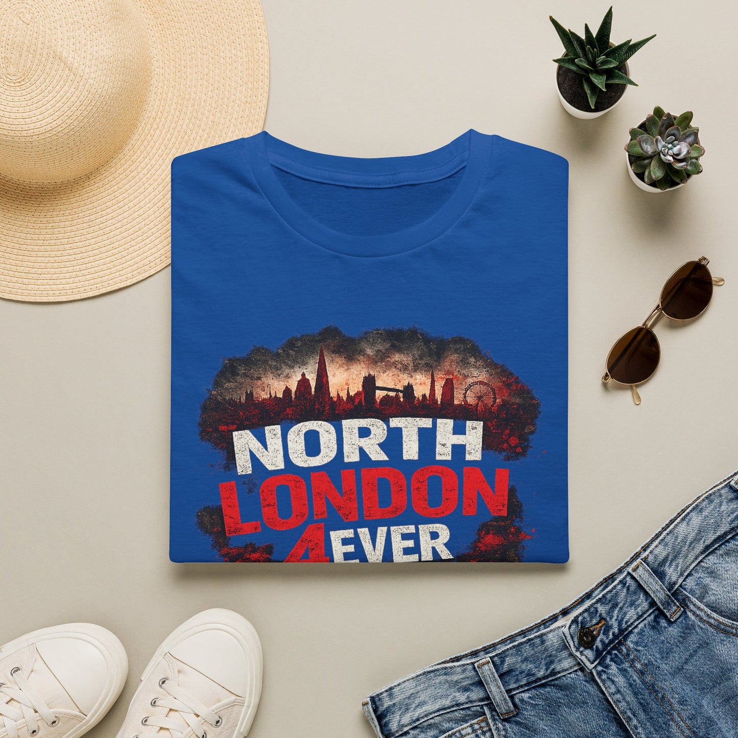 Arsenal 'North London 4ever' Champions T-Shirt