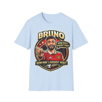 Bruno Fernandes Assist Record Celebration T-Shirt — Man United Fan Tee