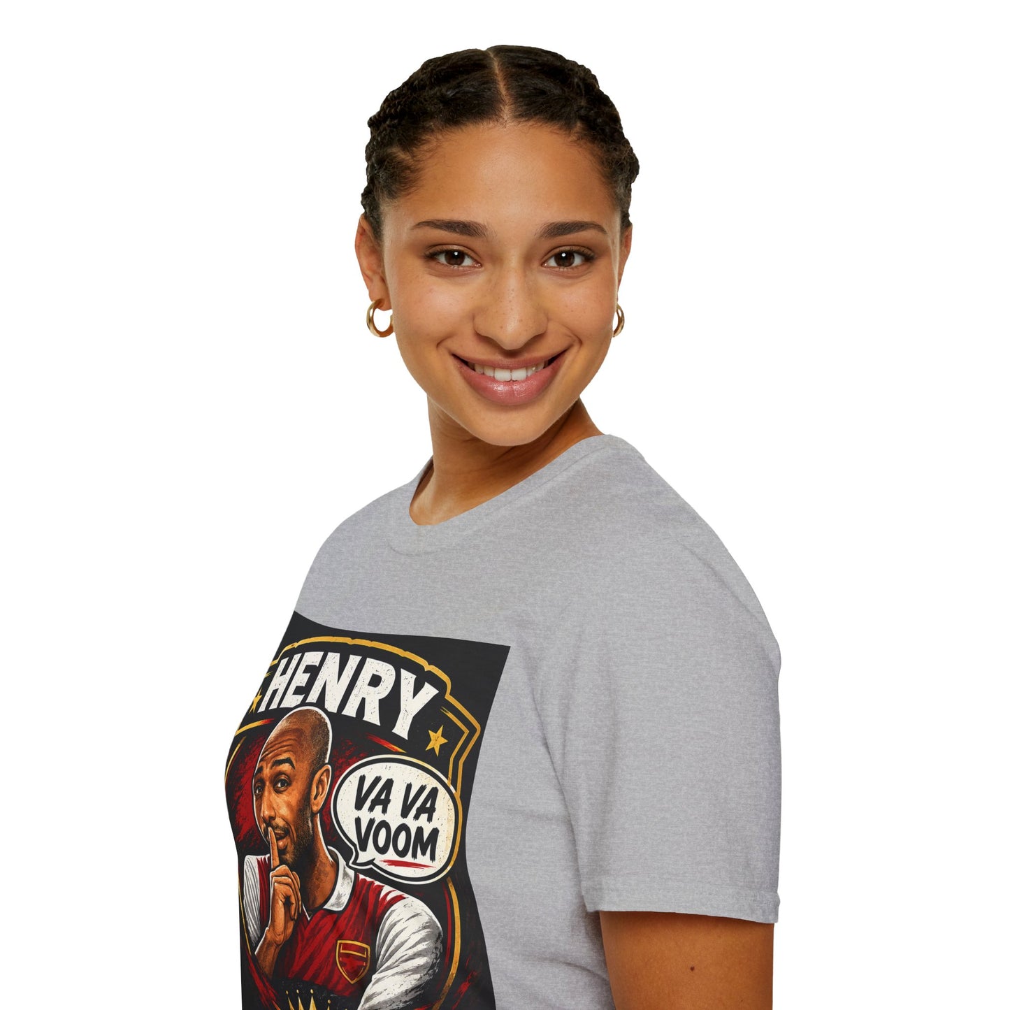 Arsenal 'Va Va Boom' Henry Football Legend T-Shirt