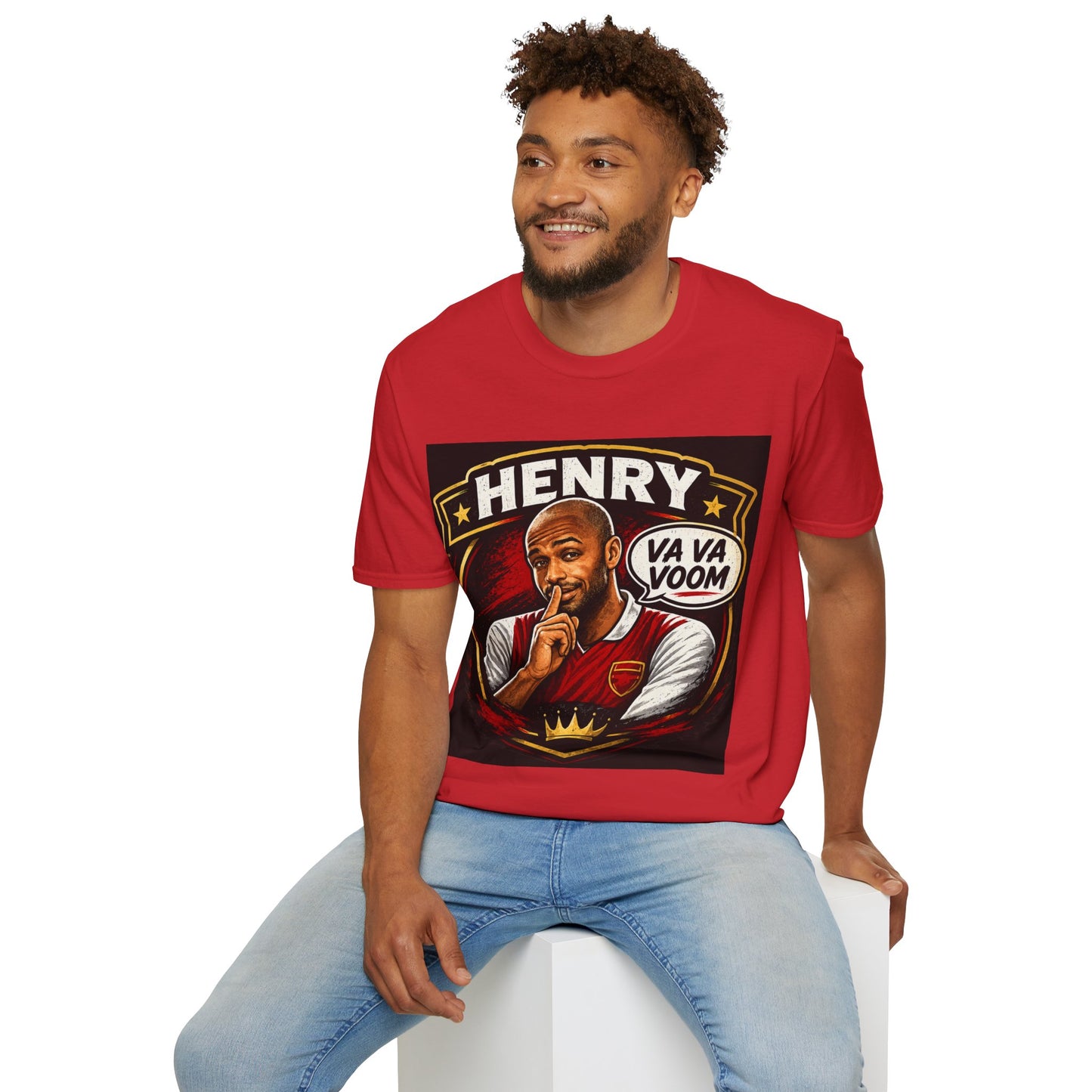 Arsenal 'Va Va Boom' Henry Football Legend T-Shirt