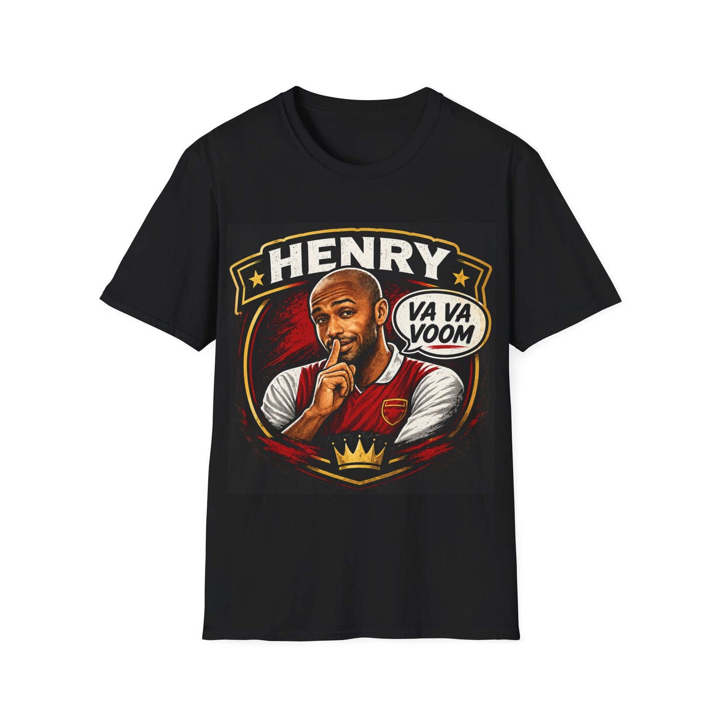 Arsenal 'Va Va Boom' Henry Football Legend T-Shirt