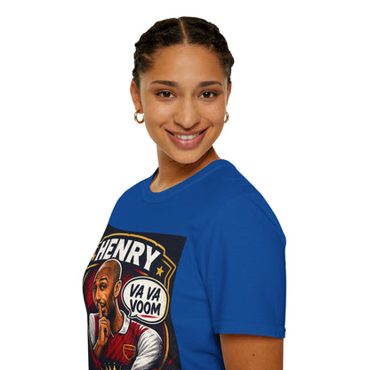 Arsenal 'Va Va Boom' Henry Football Legend T-Shirt