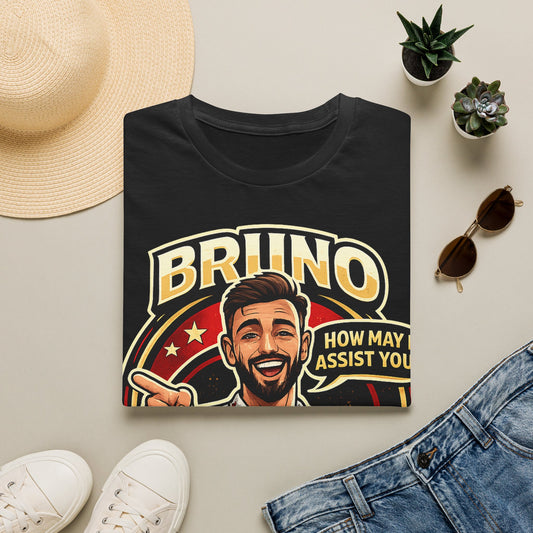 Bruno Fernandes Assist Record Celebration T-Shirt — Man United Fan Tee