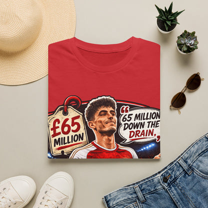 Kai Havertz '65 Million Down the Drain' T-Shirt — Arsenal Football Tee
