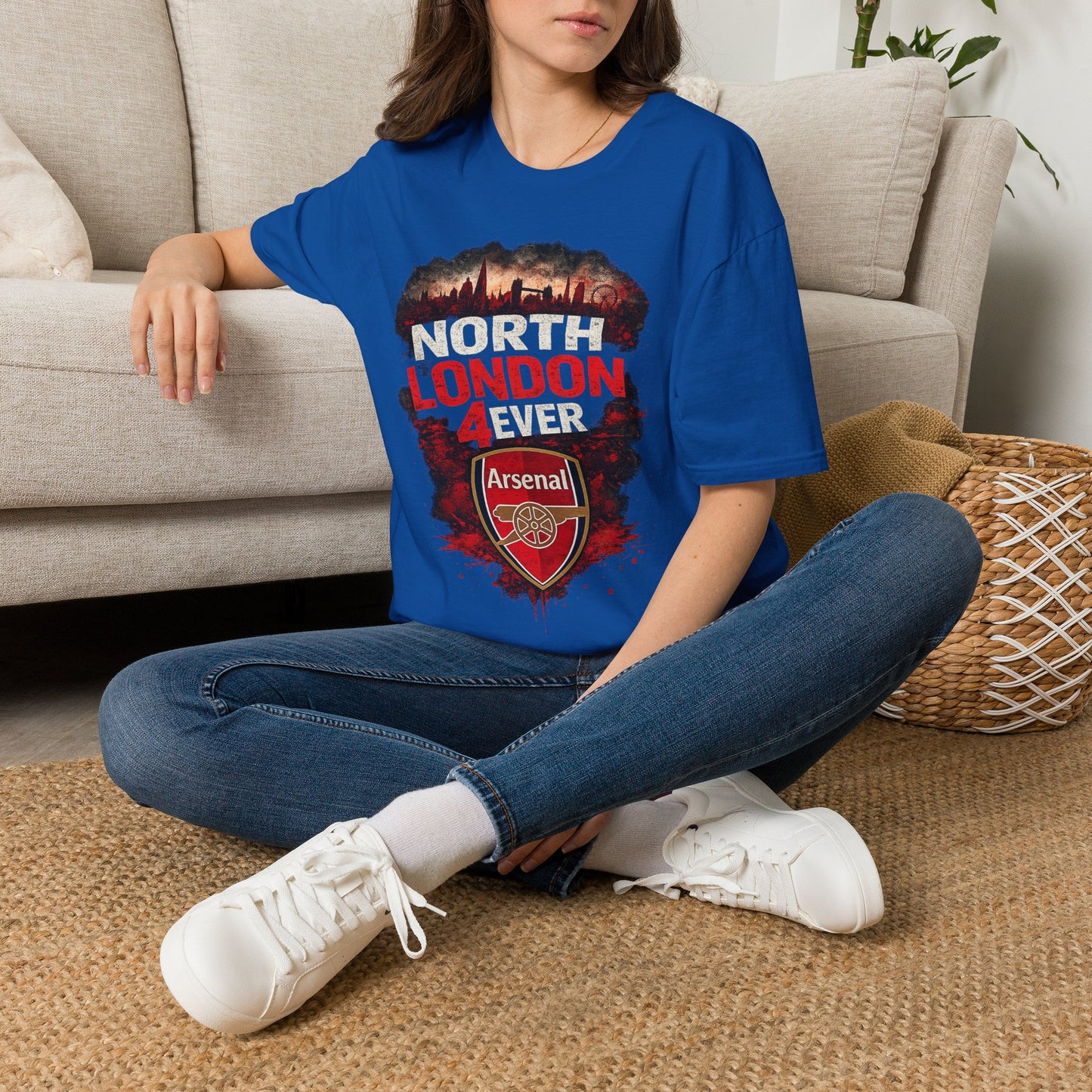 Arsenal 'North London 4ever' Champions T-Shirt