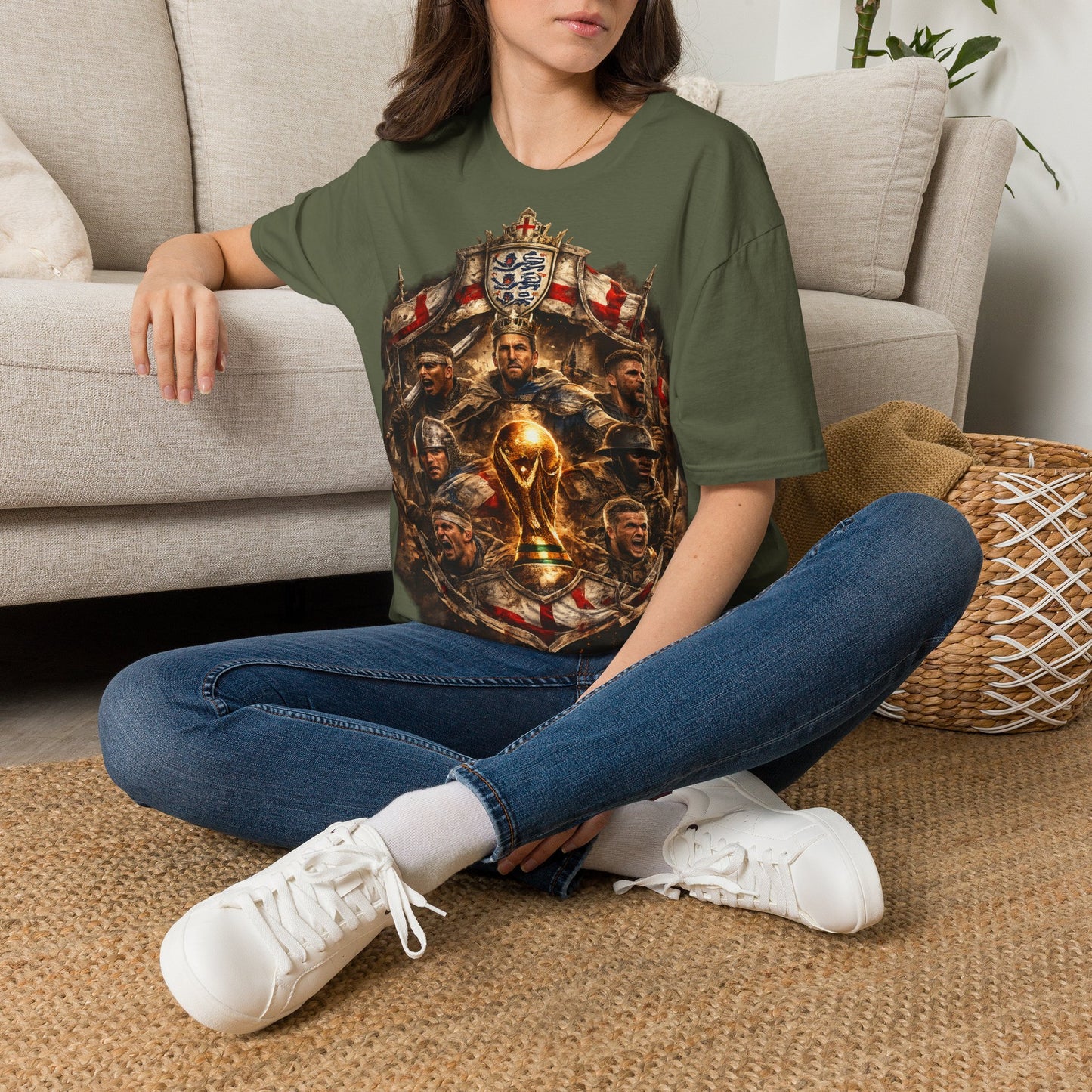 England 'It's Coming Home' World Cup T-Shirt