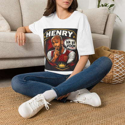 Arsenal 'Va Va Boom' Henry Football Legend T-Shirt