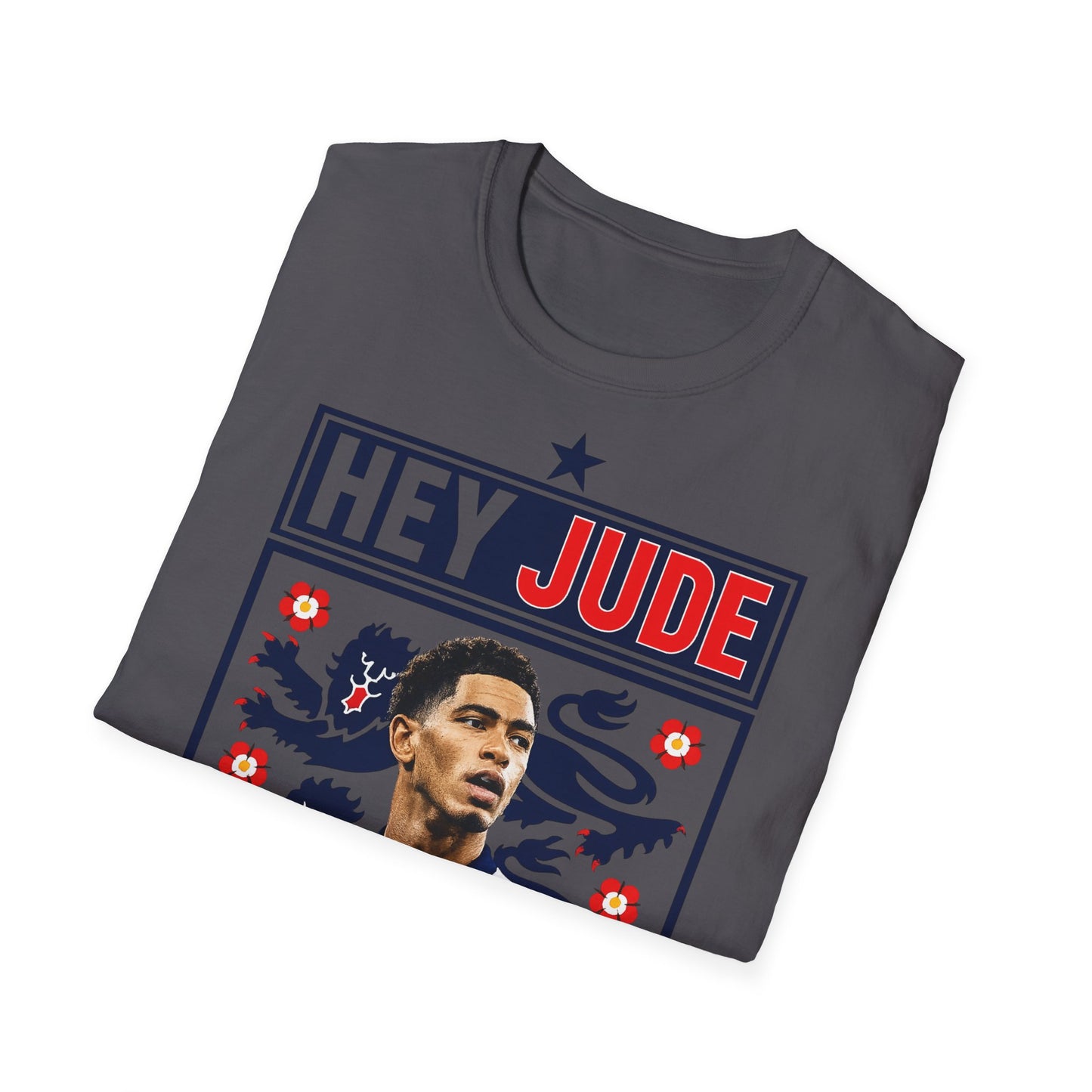 Hey Jude - Jude Bellingham England T-Shirt — Retro Football Graphic Tee