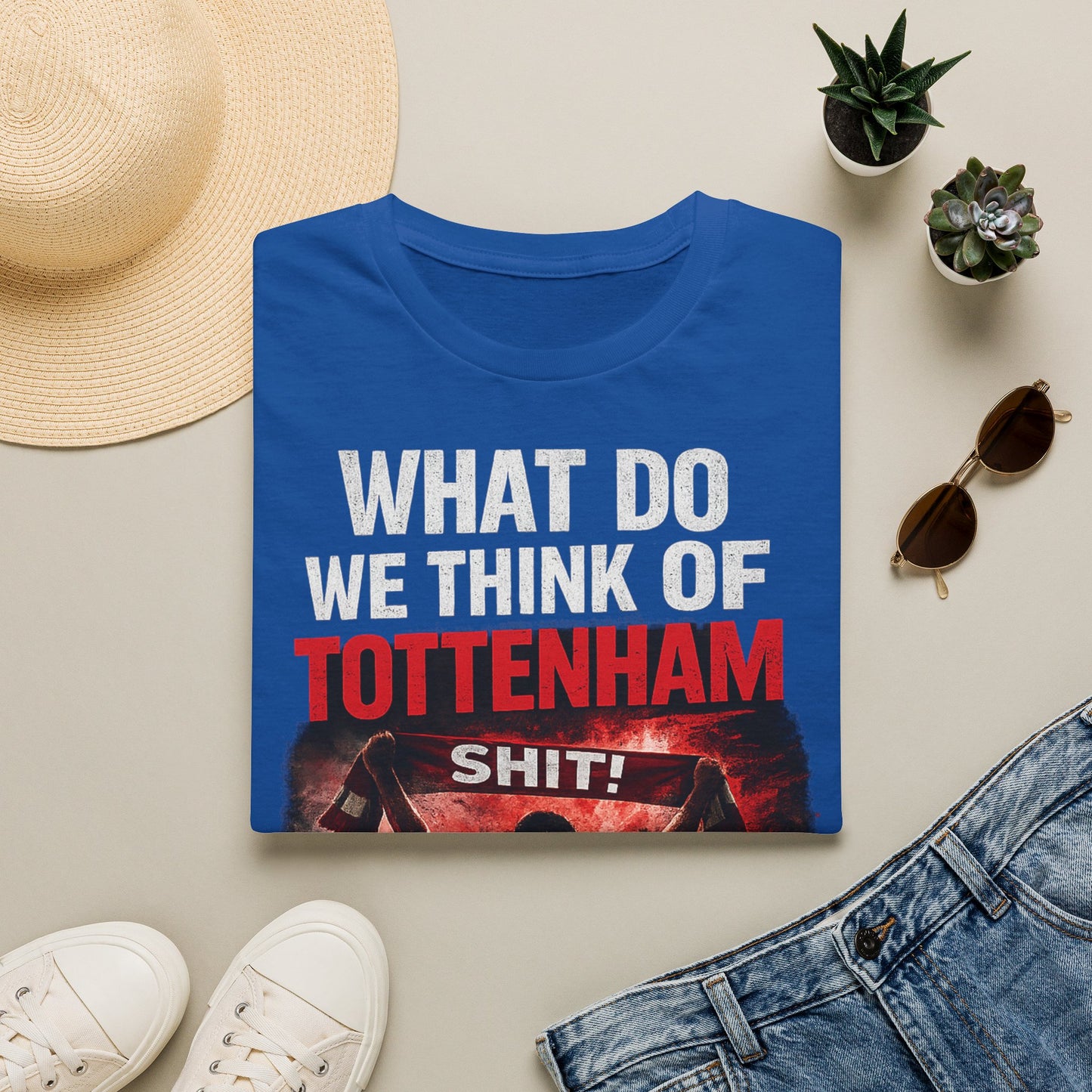 Arsenal "What Do We Think of Tottenham?" T-Shirt — Football Rivalry Tee