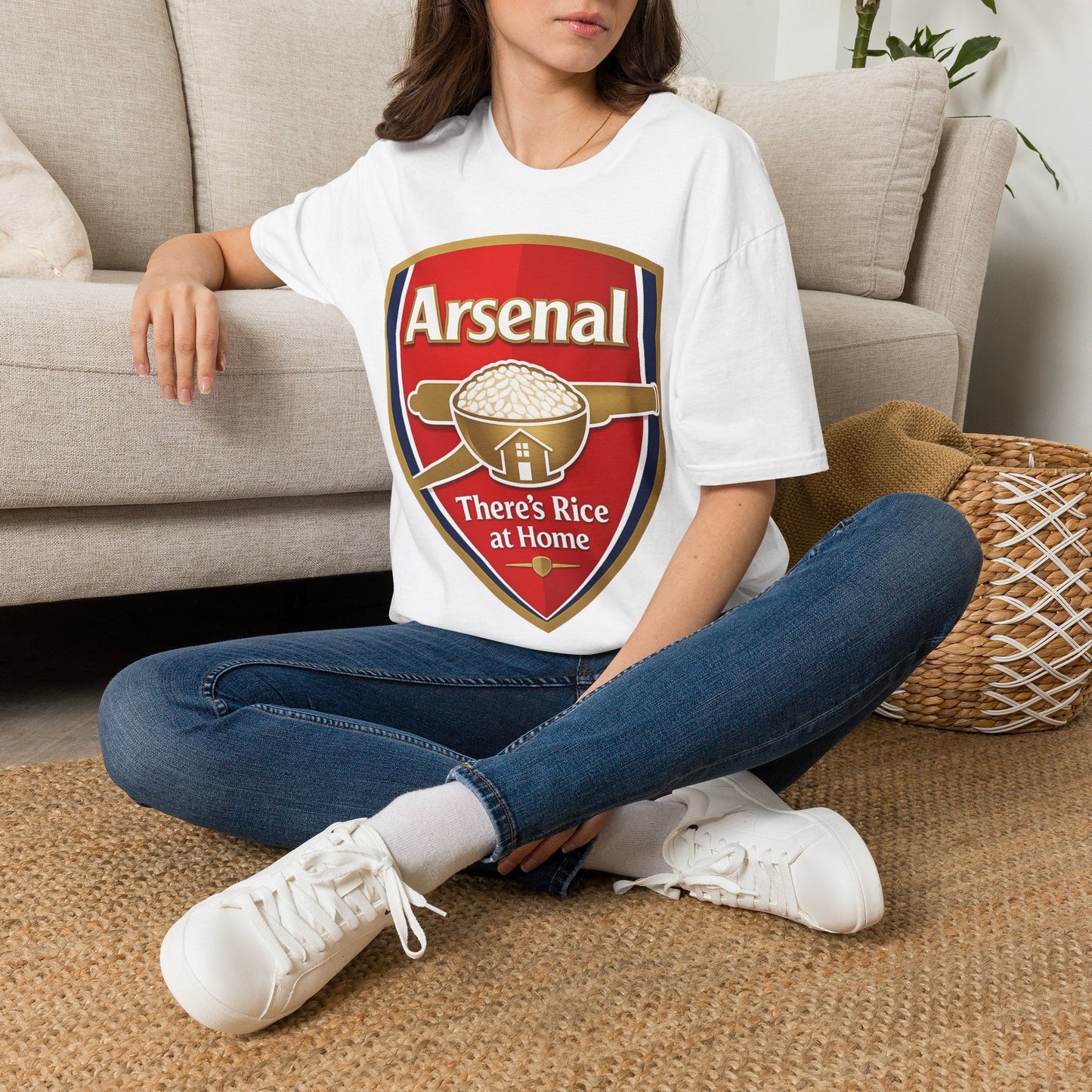 Arsenal "There's Rice at Home" T-Shirt
